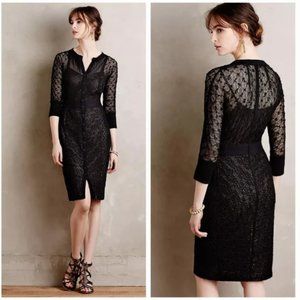 Anthropologie Beguile by Byron Lars Black Mona Dress